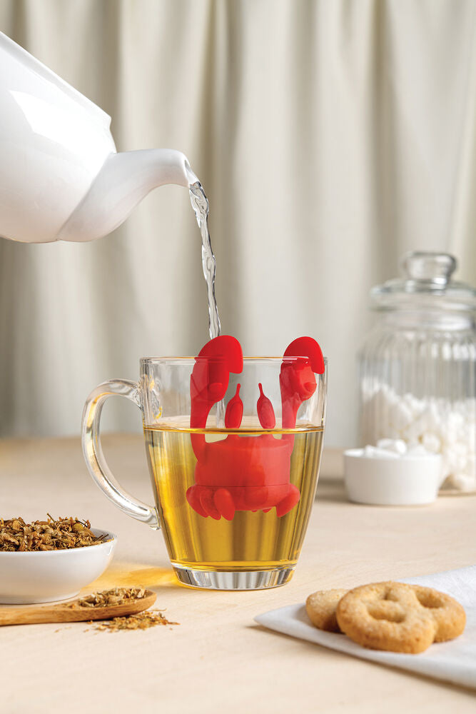 Crab Tea tefilter - Rød