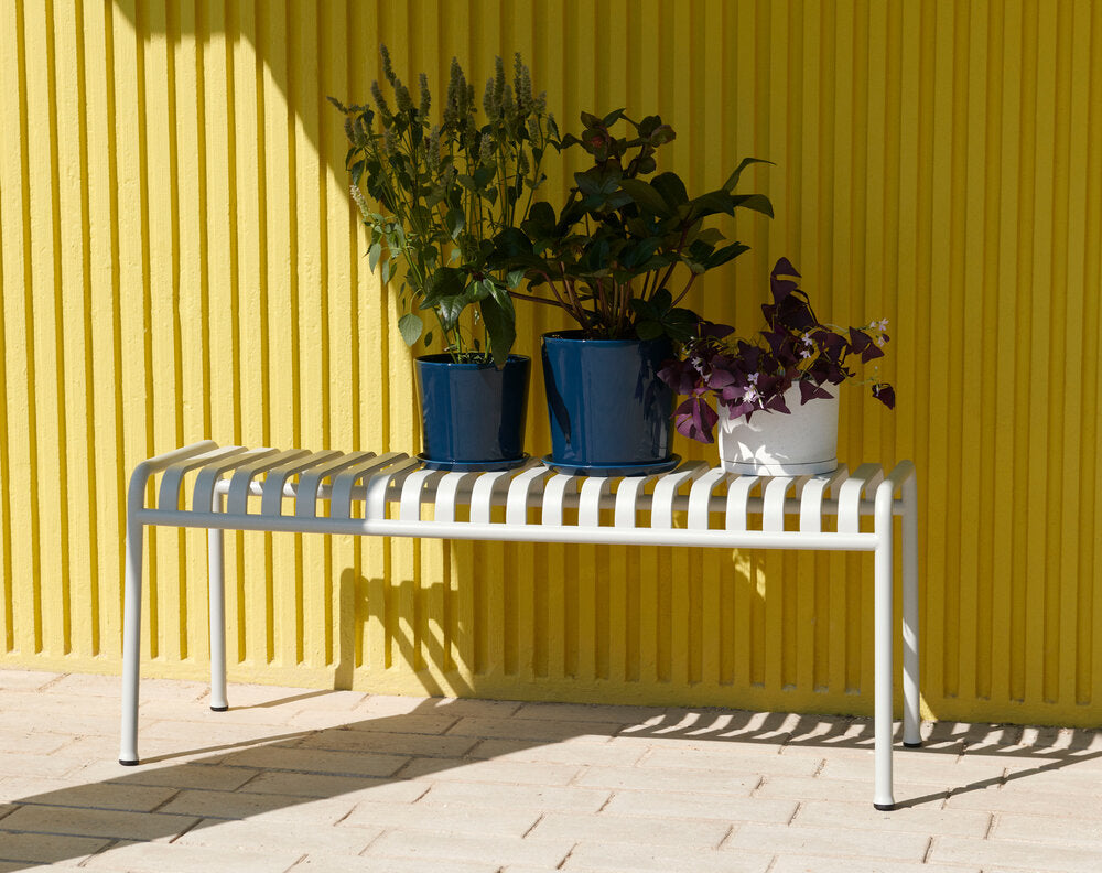 Palissade havebænk - Iron Red