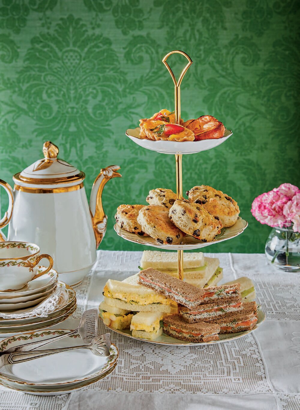 Downton Abbey Afternoon Tea opskriftsbog