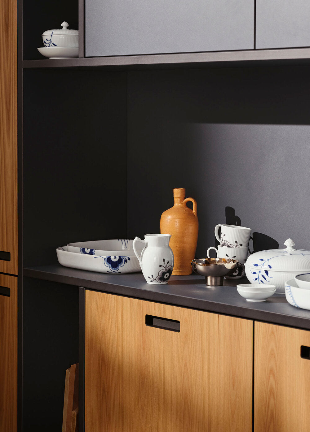 Sort Mega Riflet kande - 38 cl.