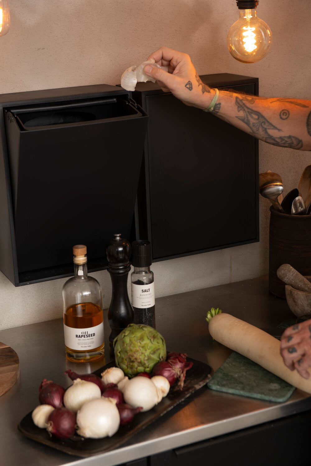 Recycling Box affaldssorteringsboks - Black Raven