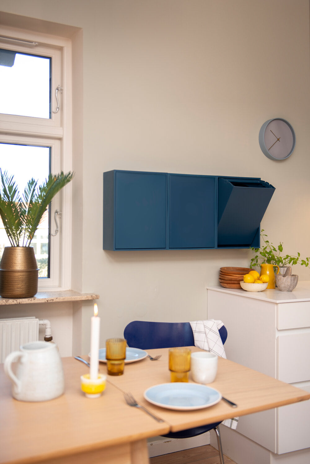 Recycling Box affaldssorteringsboks - Deep Dive Blue