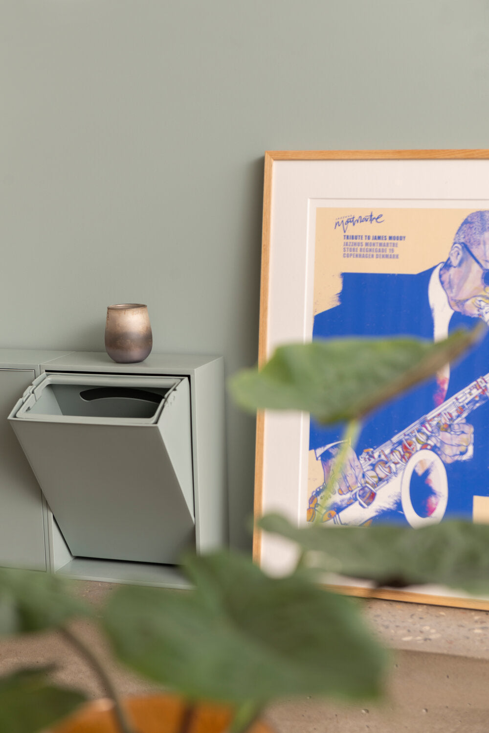 Recycling Box affaldssorteringsboks - Iron Blue