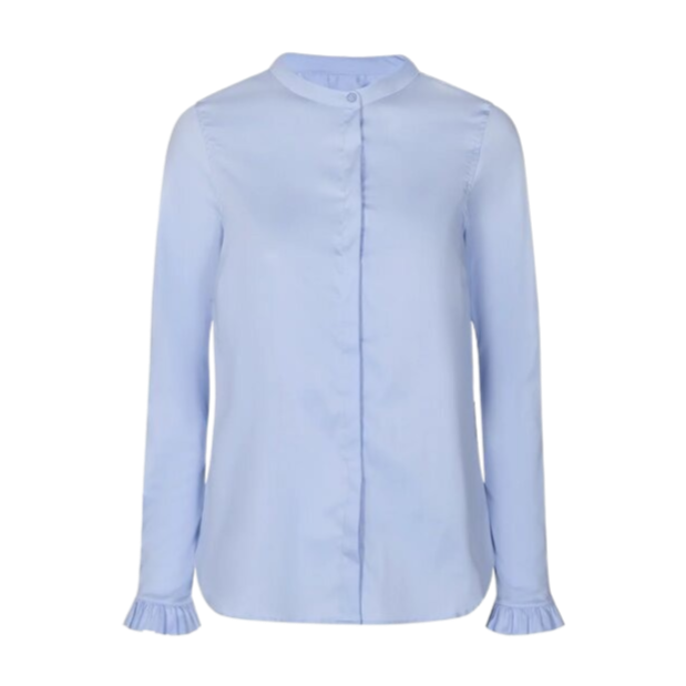 Mattie Sustainable skjorte - lyseblå