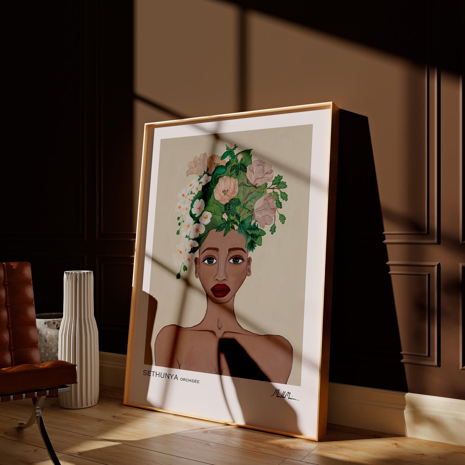 Morais Artworks Sethunya Orchidée plakat - mix