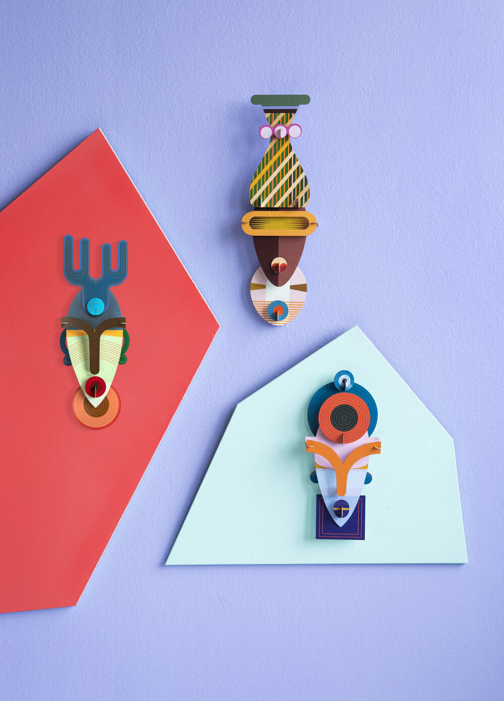 Lamu maske vægdekoration