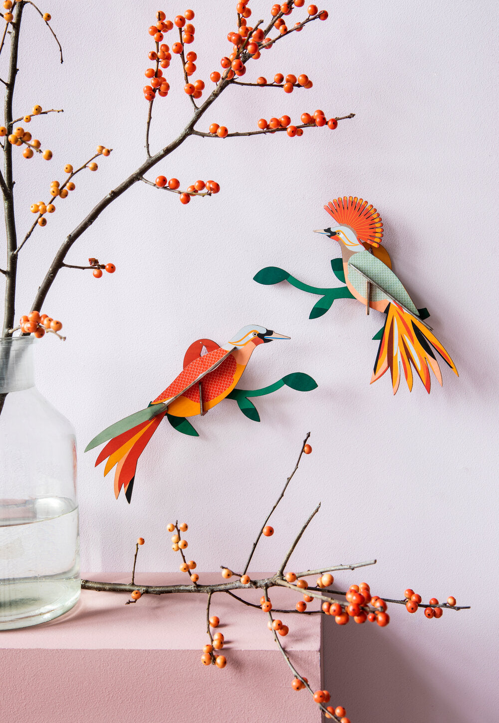 Paradisfugl Obi vægdekoration