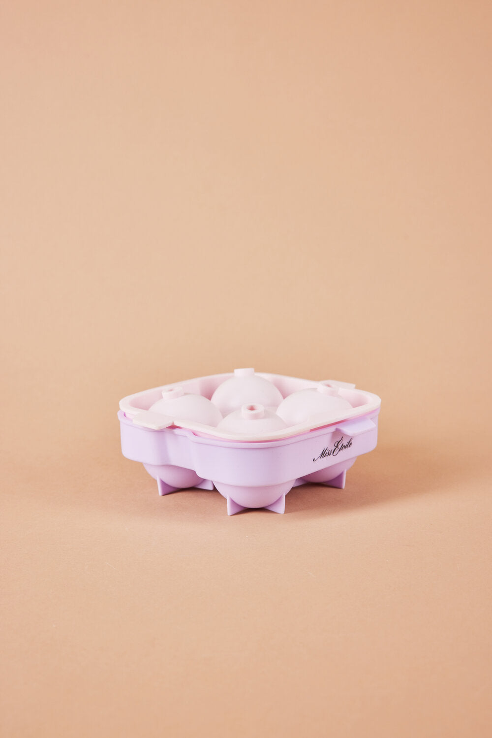 Isterningsbakke, rund - 4 stk.