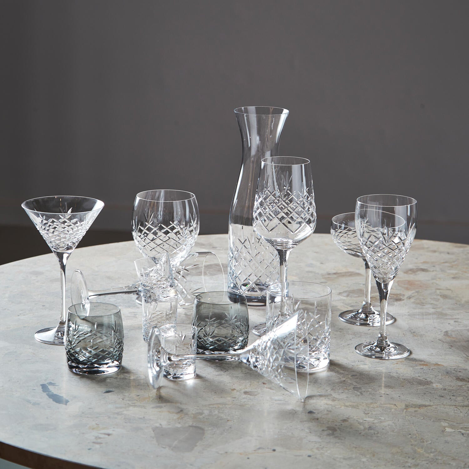 Frederik Bagger Crispy Monsieur rødvinglas, klar, 2 stk - 45 cl - Bahne