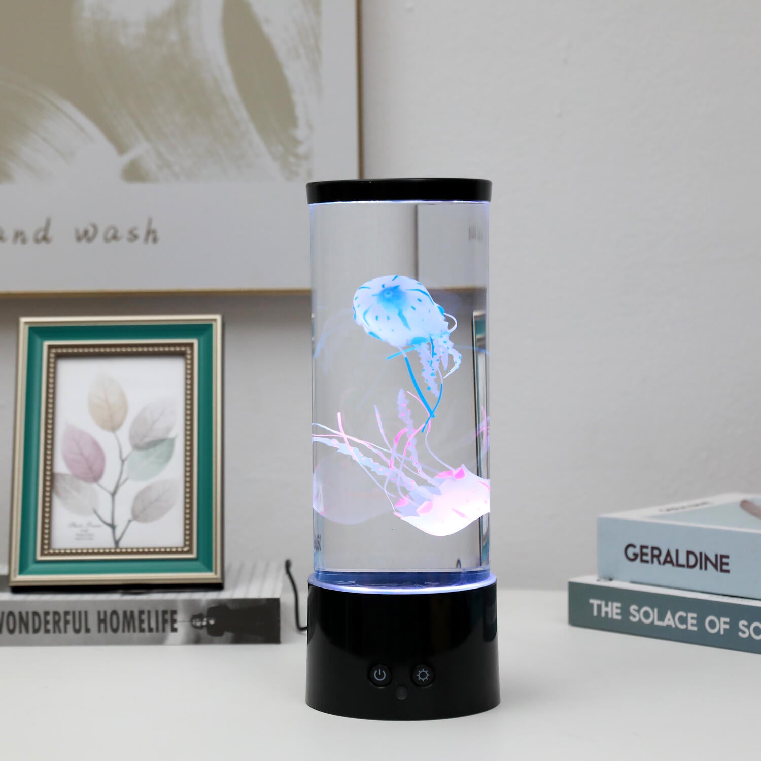 Medusa lampe med remote control - multi