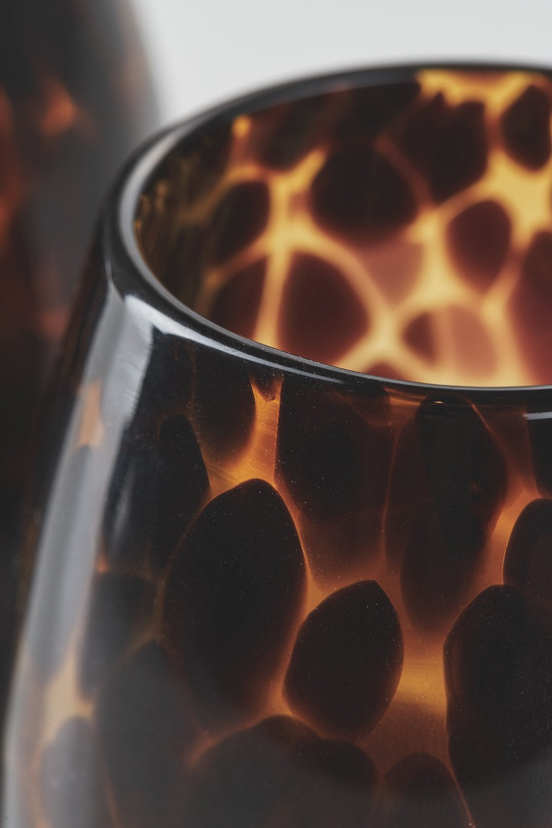 Bahne Interior vandglas - Dots Amber - Bahne