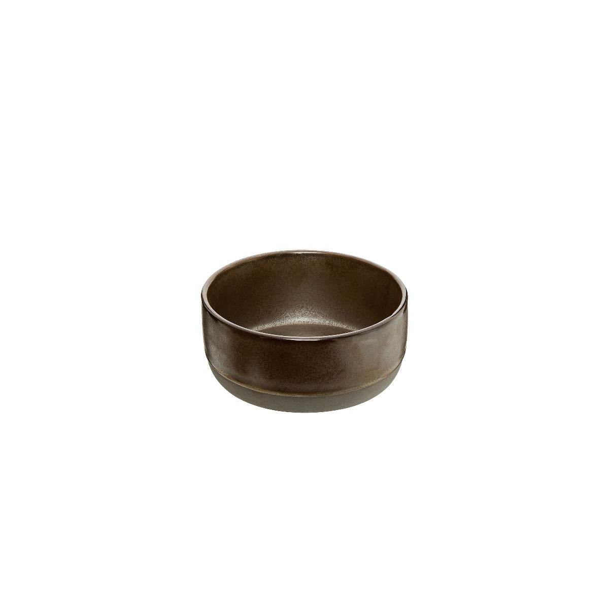 Raw skål, brun metallic - 13,5 x 6 cm. - Bahne