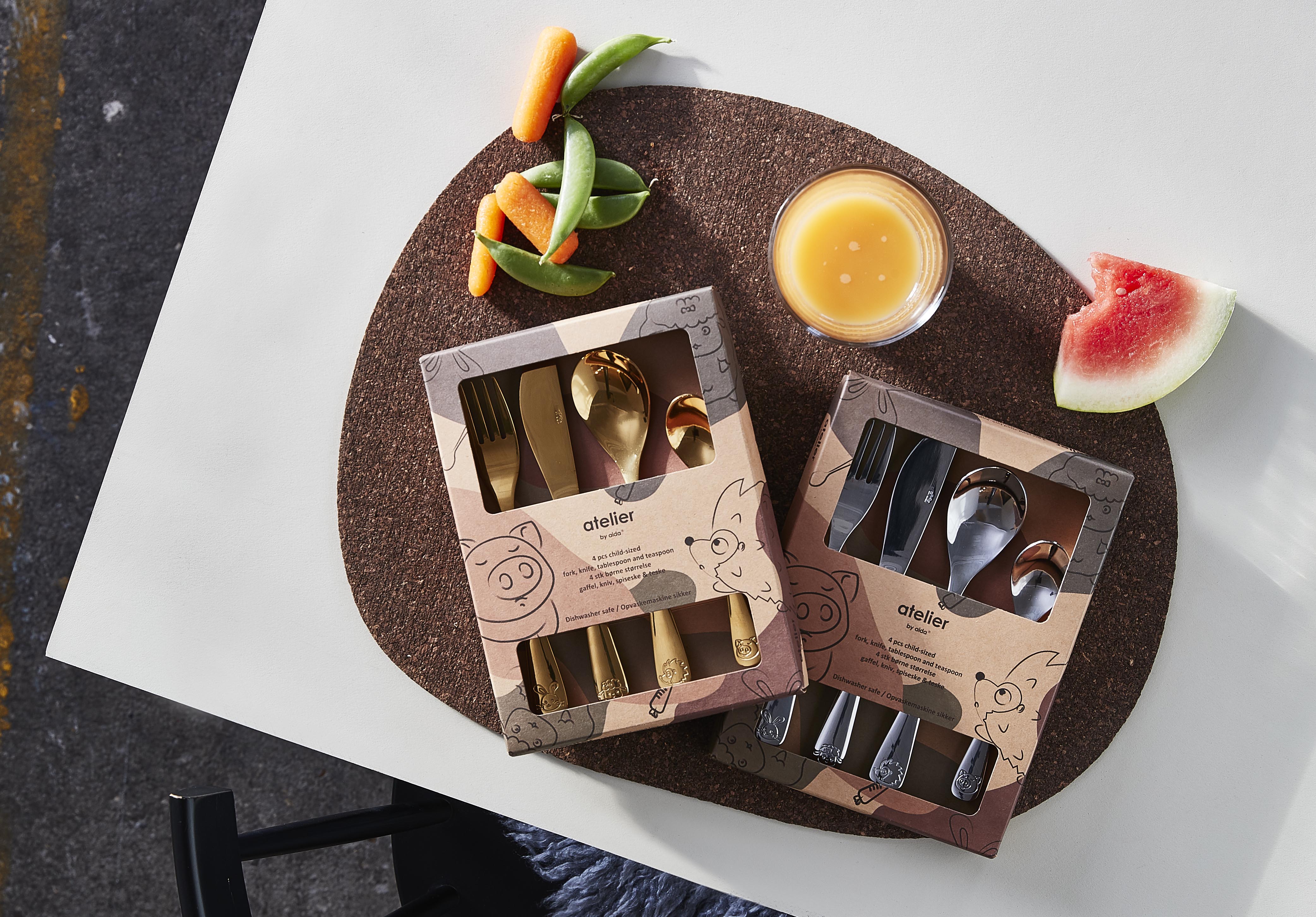 Atelier børnebestik - blank