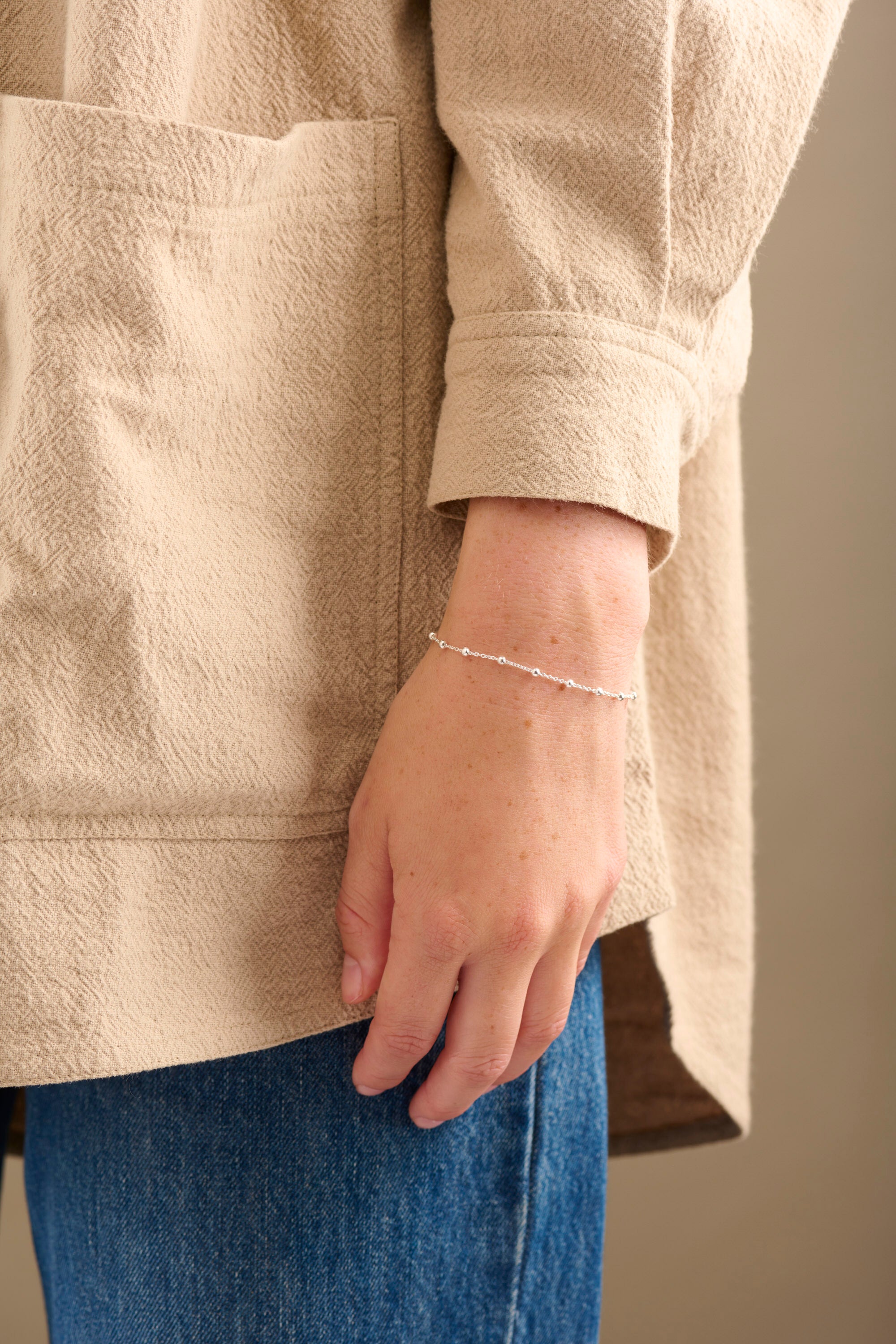 Vega armbånd - sølv