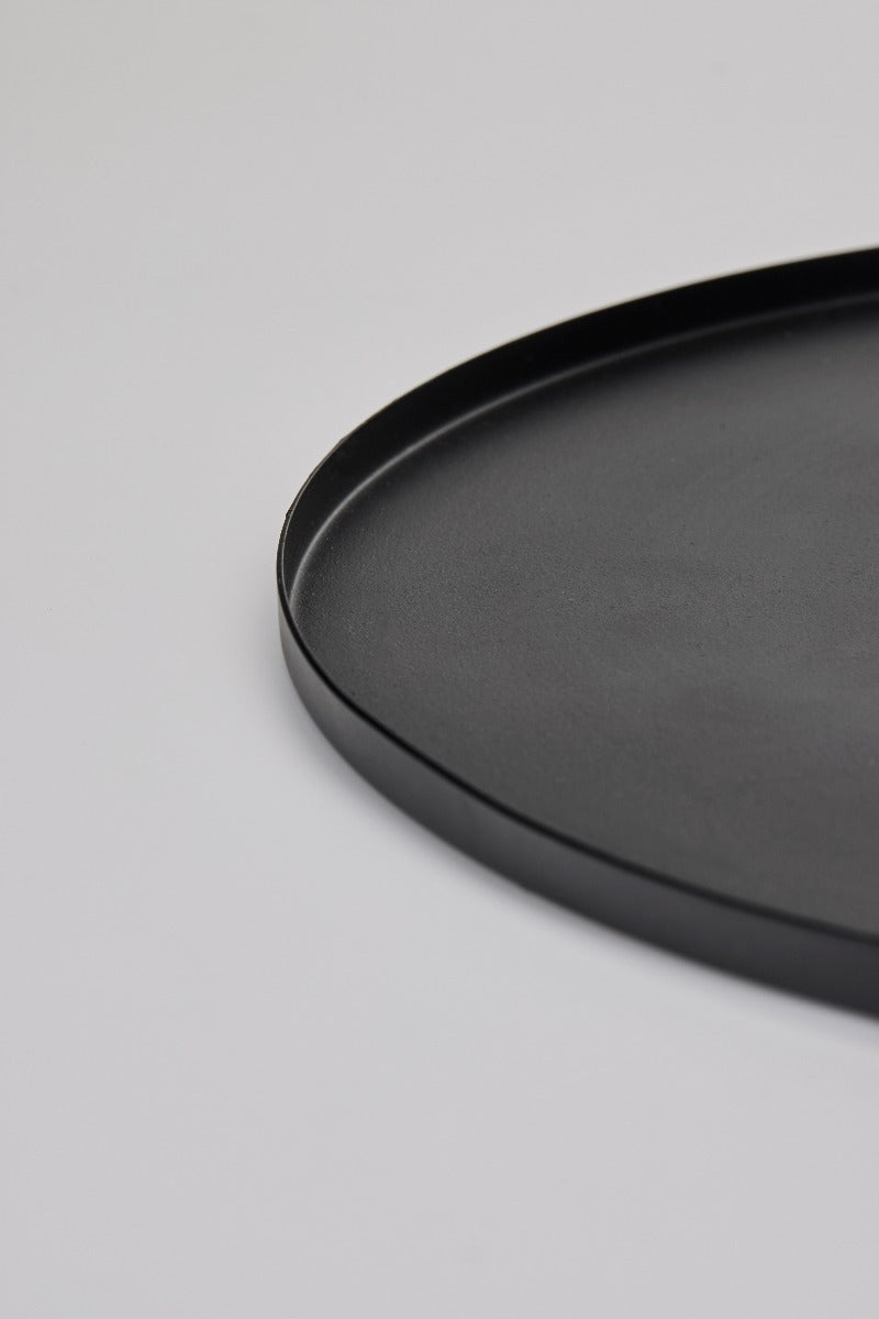 Tray round ?25, black - Bahne