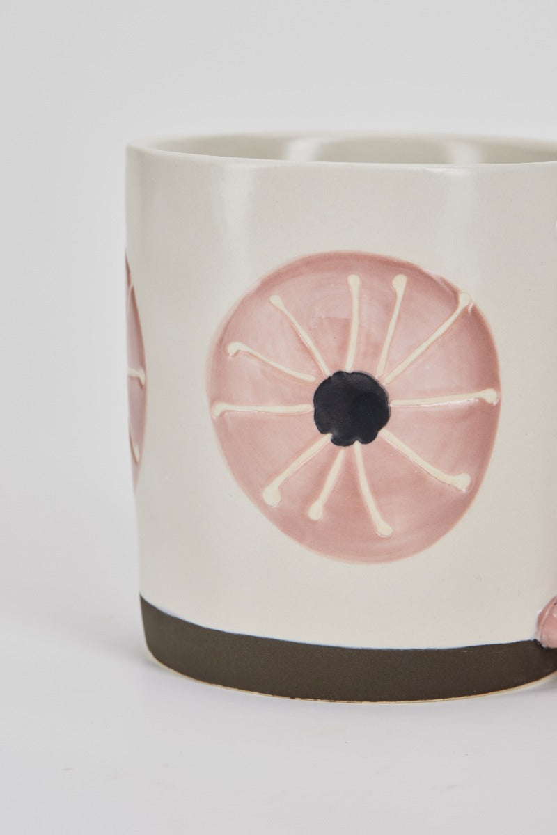 Bahne Interior Artist Handmade kop, Multi - H9,5 cm. - Bahne