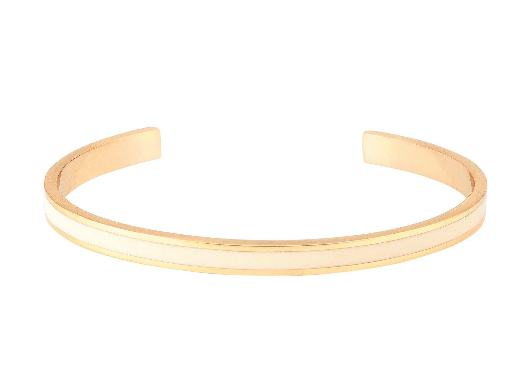 Bangle Up Bangle armbånd - White Sand - Bahne