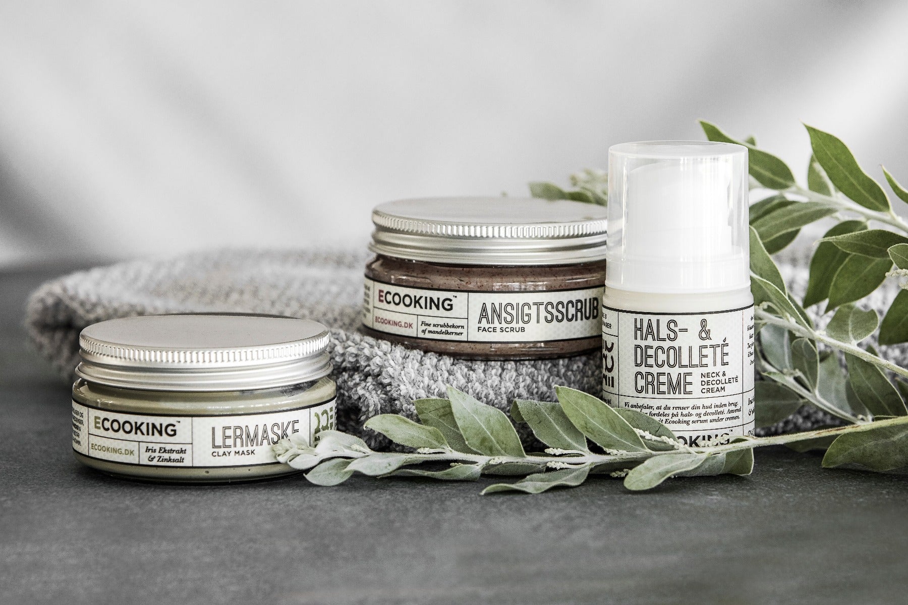 Ecooking Ansigtsscrub - 100 ml. - Bahne