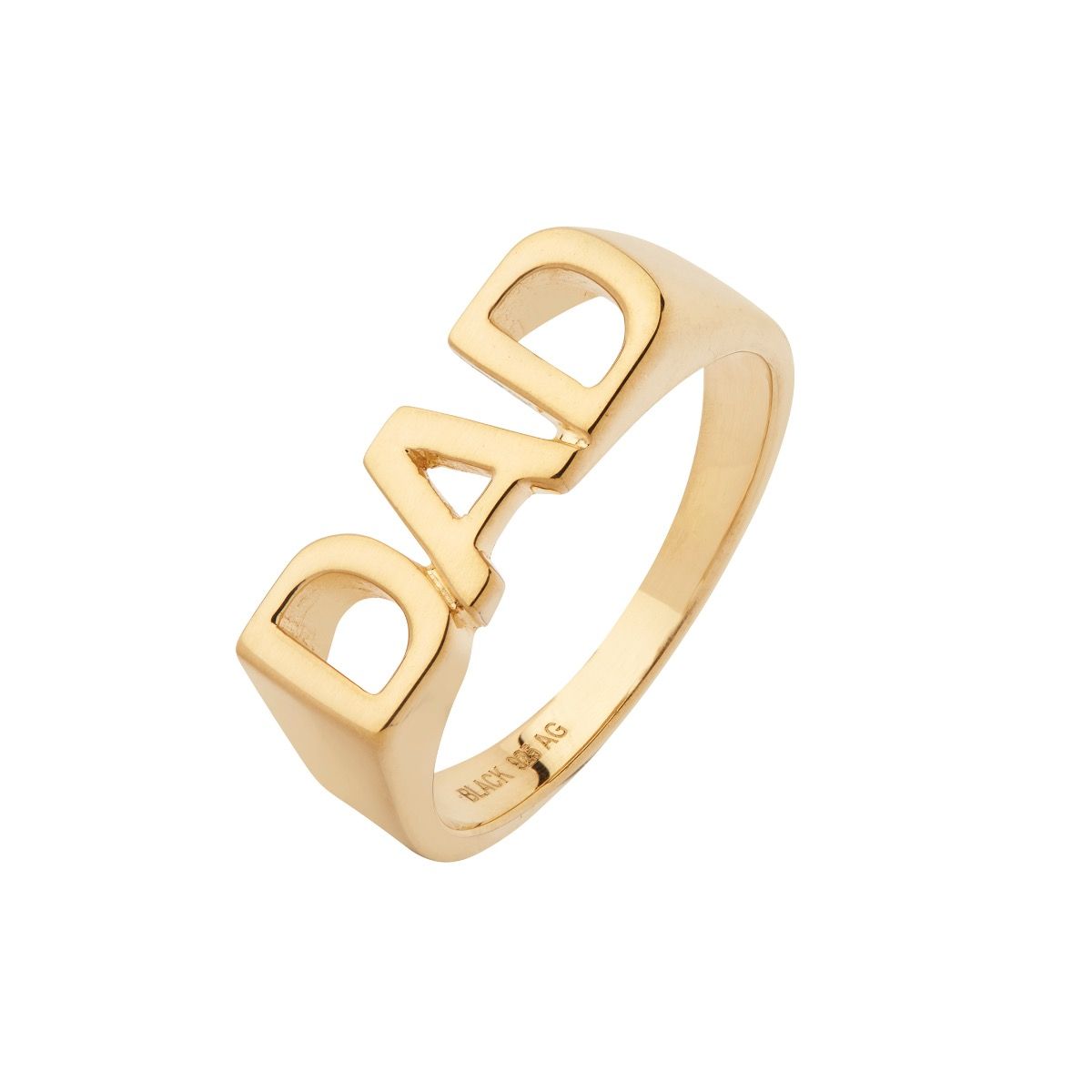 Maria Black Dad ring - forgyldt - Bahne