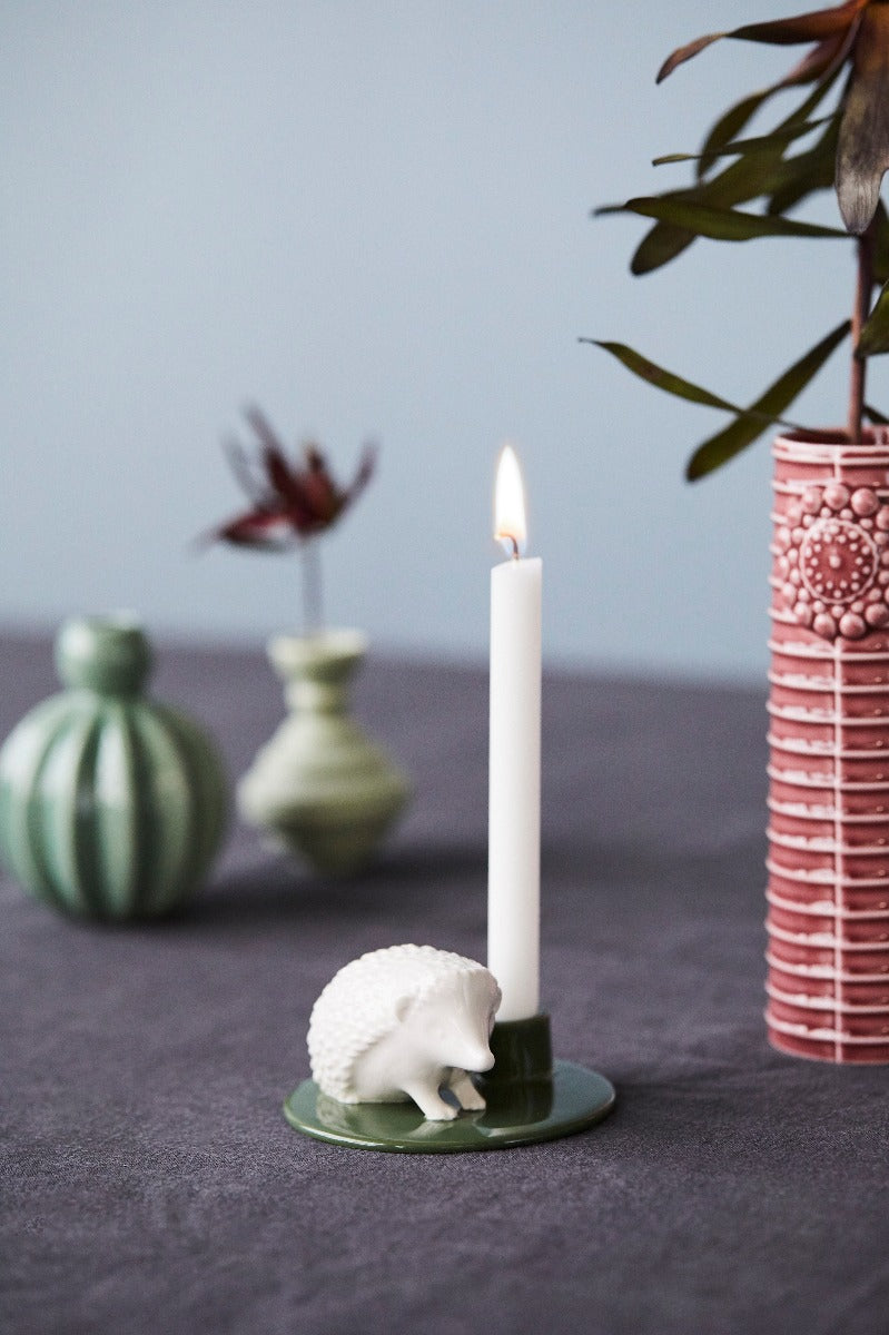 Dottir Birthday stories pindsvin - Hvid/grøn - Bahne