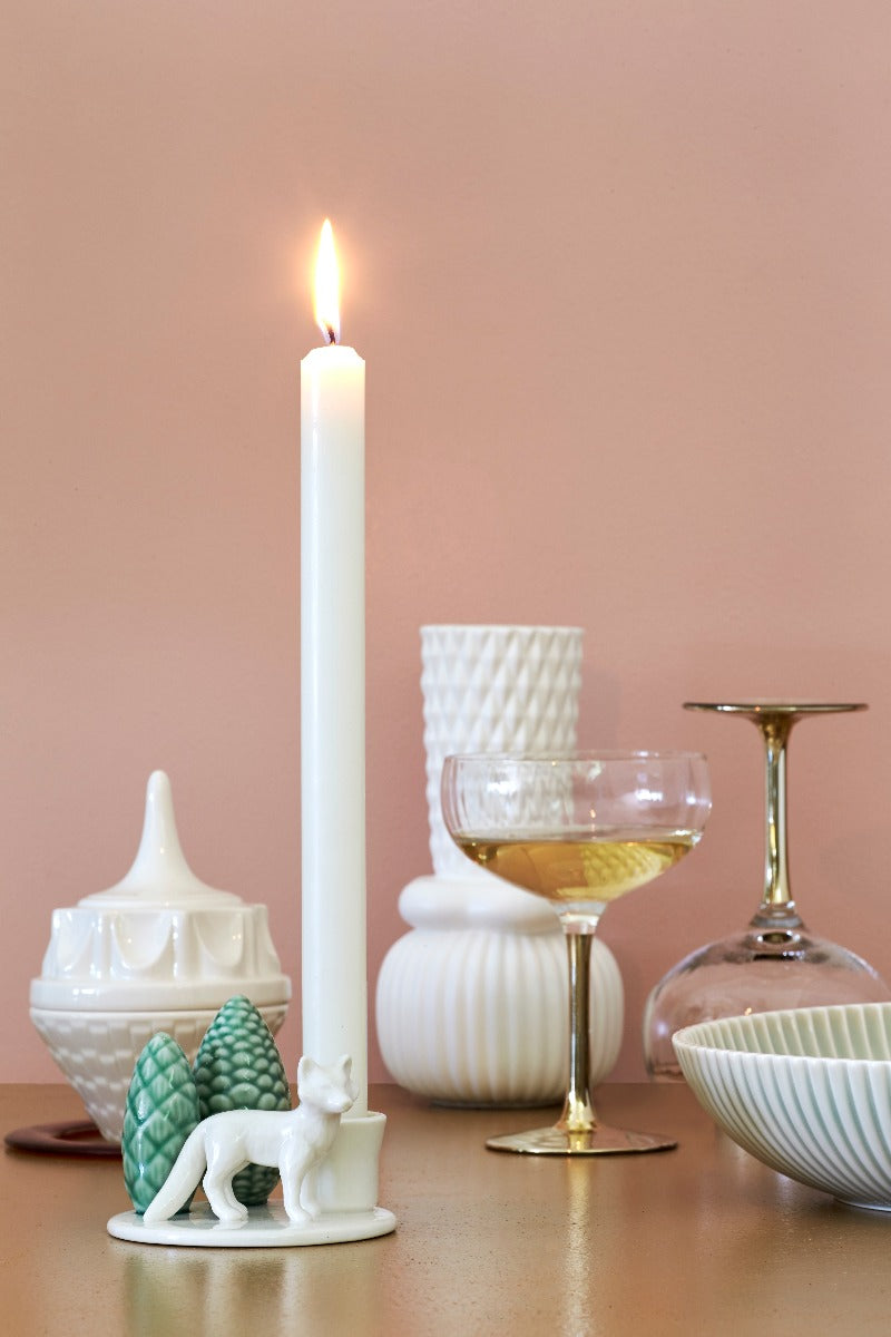 Dottir Winter stories fox lysestage - Hvid/Grøn - Bahne