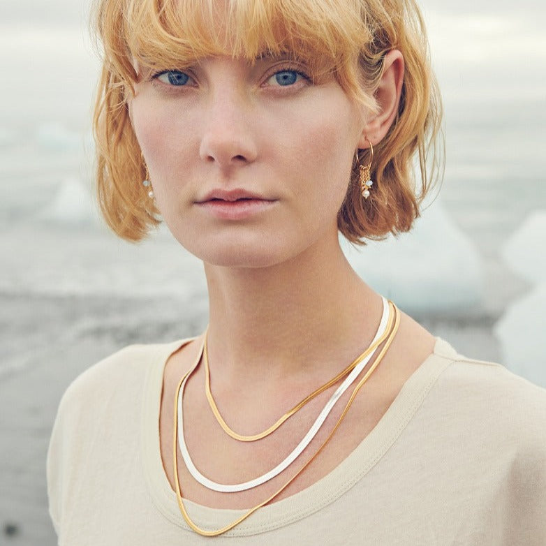 Pernille Corydon Thelma halskæde - guld - Bahne