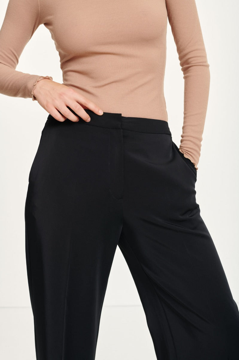 Samsøe Samsøe Collot bukser - Black - Bahne