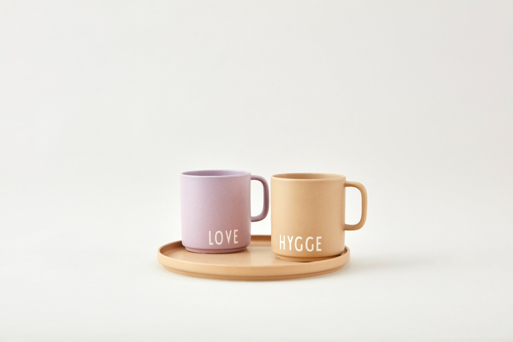 Design Letters Favourite, kop - Beige, H. 8,5 cm. D. 8 cm - Bahne