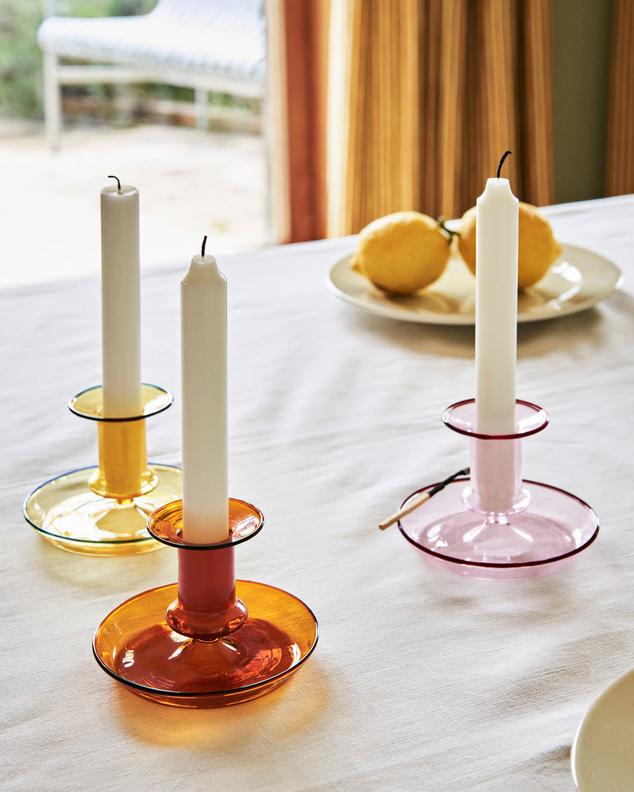HAY Flare lysestage - Amber - Bahne
