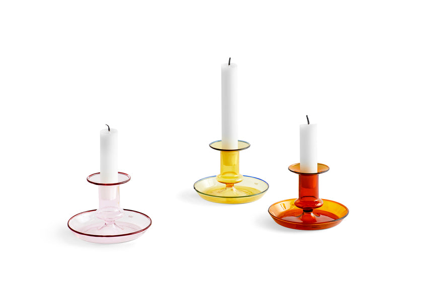 HAY Flare lysestage - Amber - Bahne