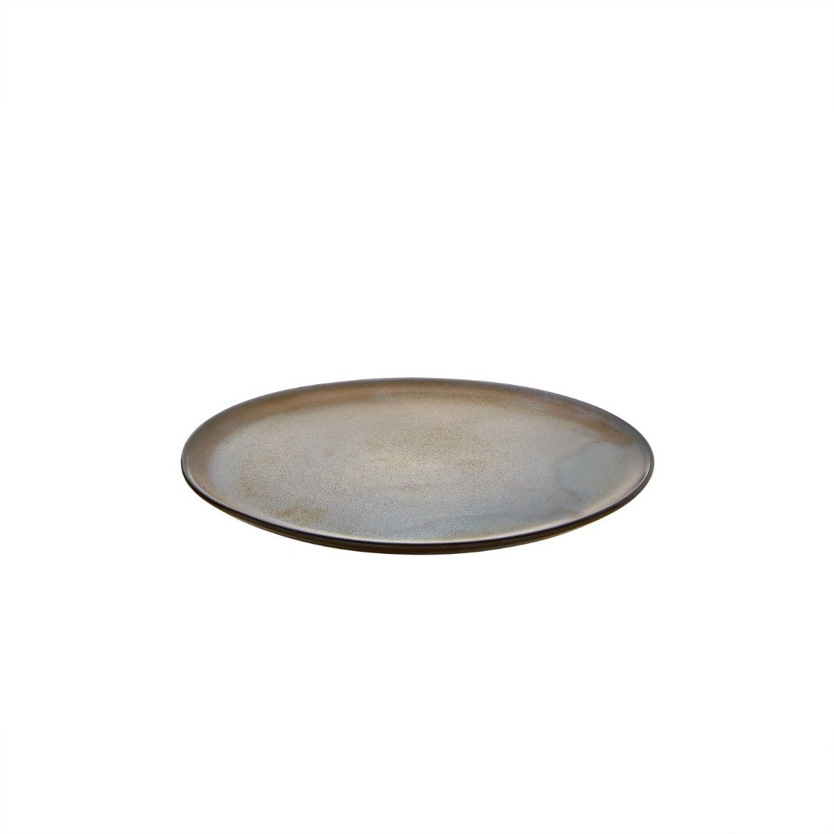 RAW Dessert tallerken, brun metallic - 20 cm. - Bahne