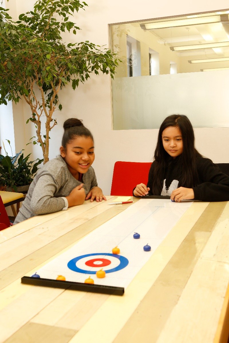 Kikkerland Curling spil - Bahne