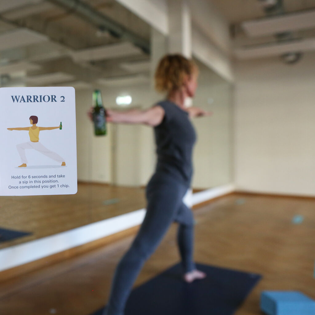 Kikkerland Beer Yoga - Multi color - Bahne