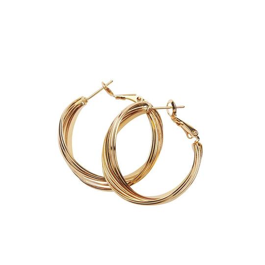 Pico Grace creol øreringe - forgyldt - Bahne