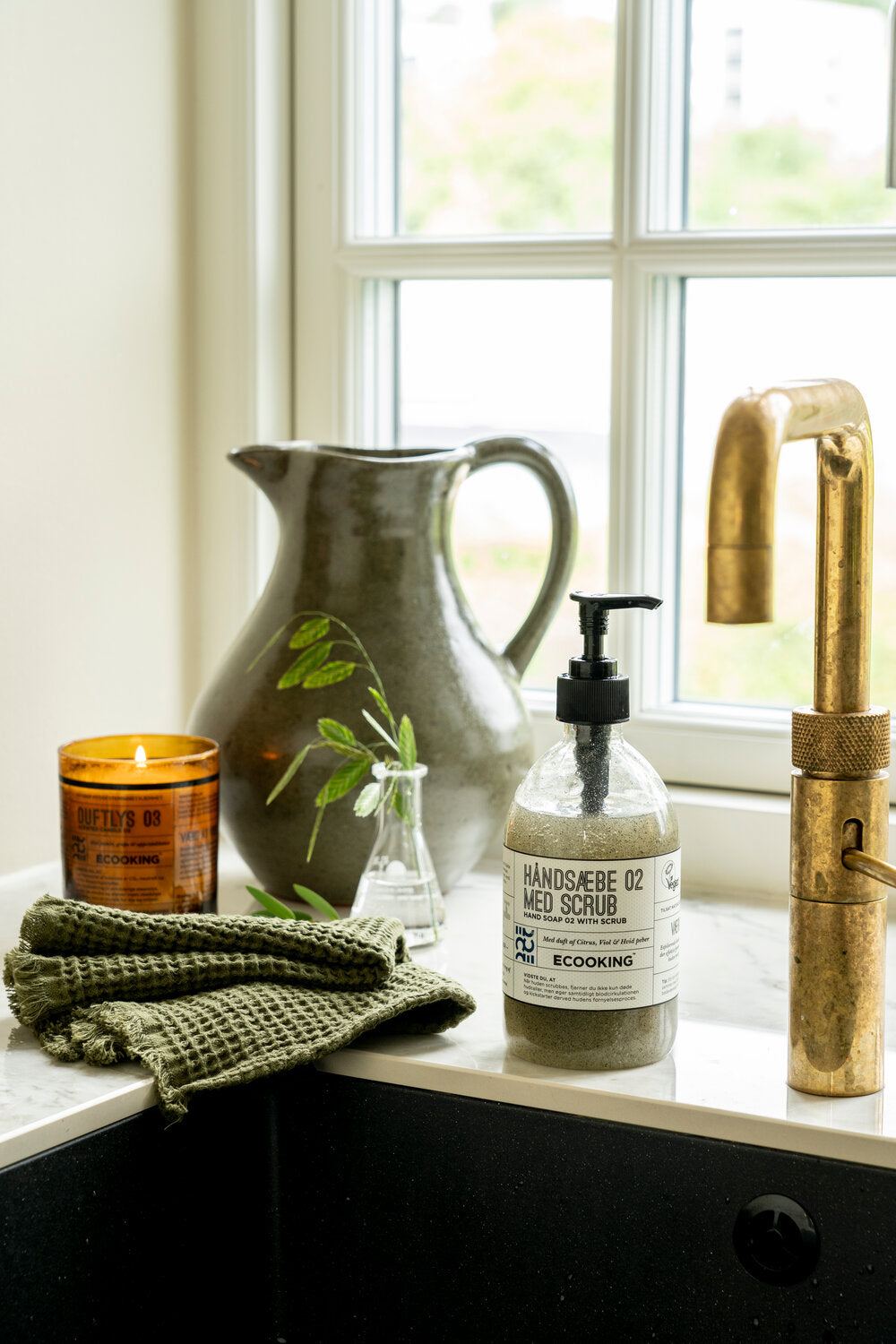 Ecooking Håndsæbe scrub 02 - 500 ml - Bahne