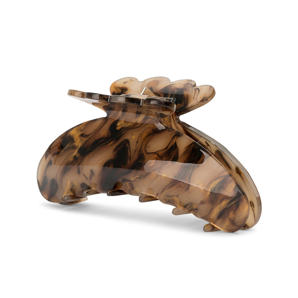 Sui Ava Helle Pretty hårklemme, stor - Champagne - Bahne