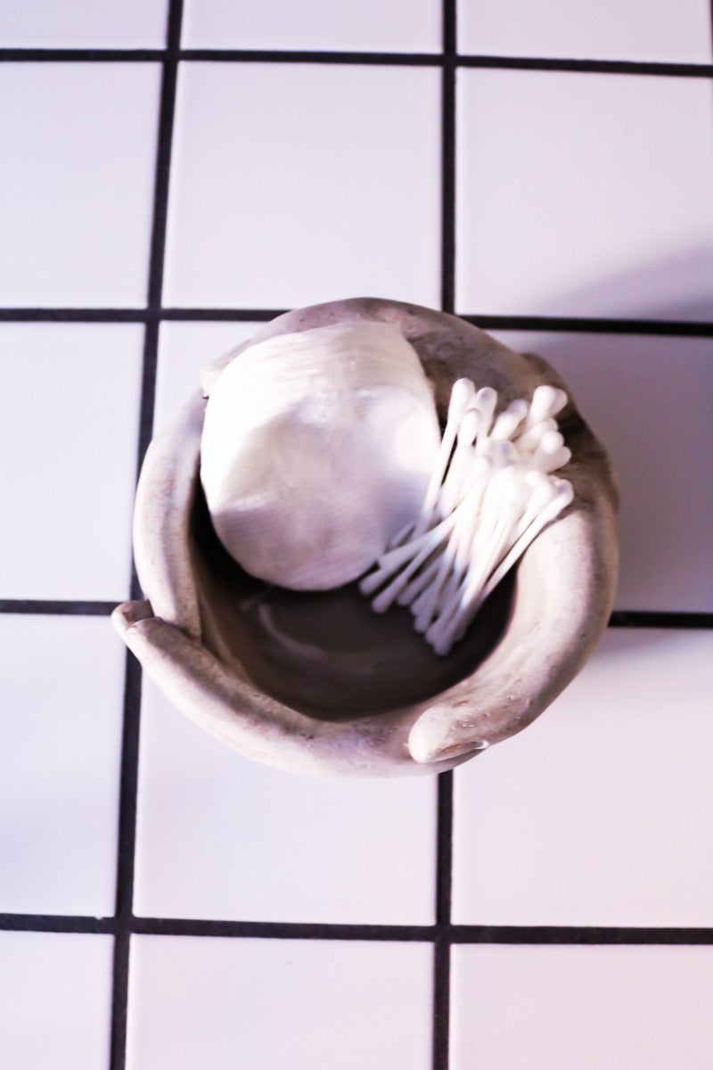 Bahne Interior Hand skål, beton - Ø: 14 cm. - Bahne