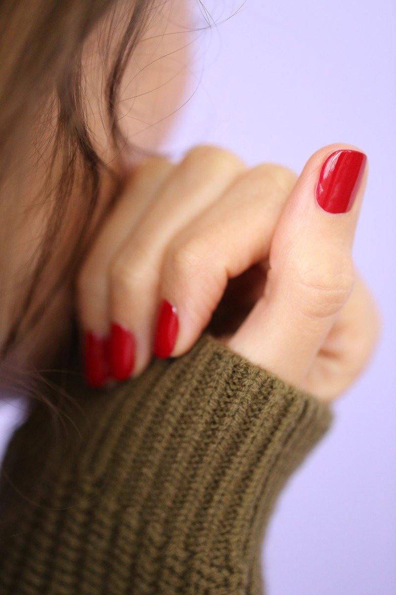 Manucurist Green neglelak - Pomegranate - Bahne