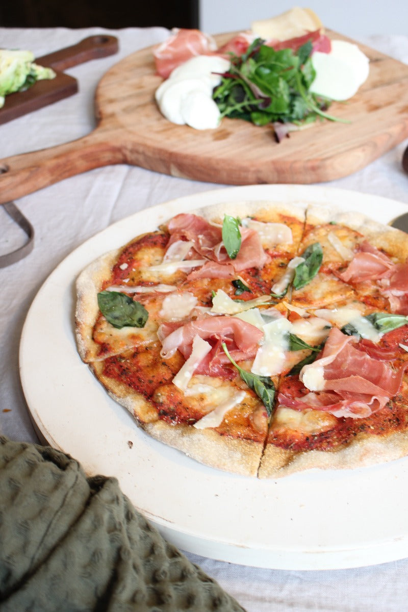 Gorms Cordierit pizzasten - Ø: 38 x 2 cm. - Bahne