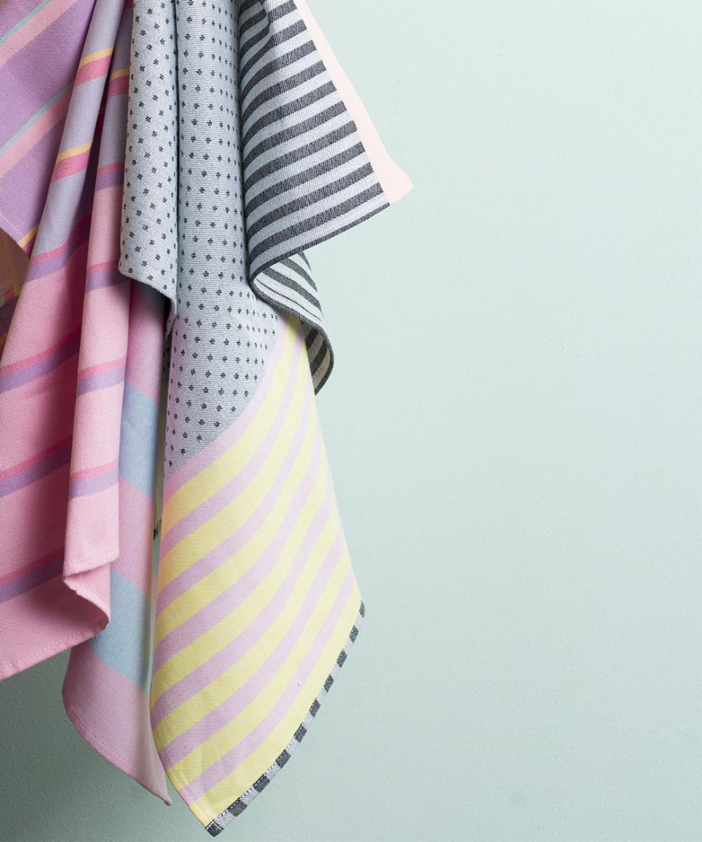 Miss Étoile viskestykke - rosa/blå/lilla - Bahne