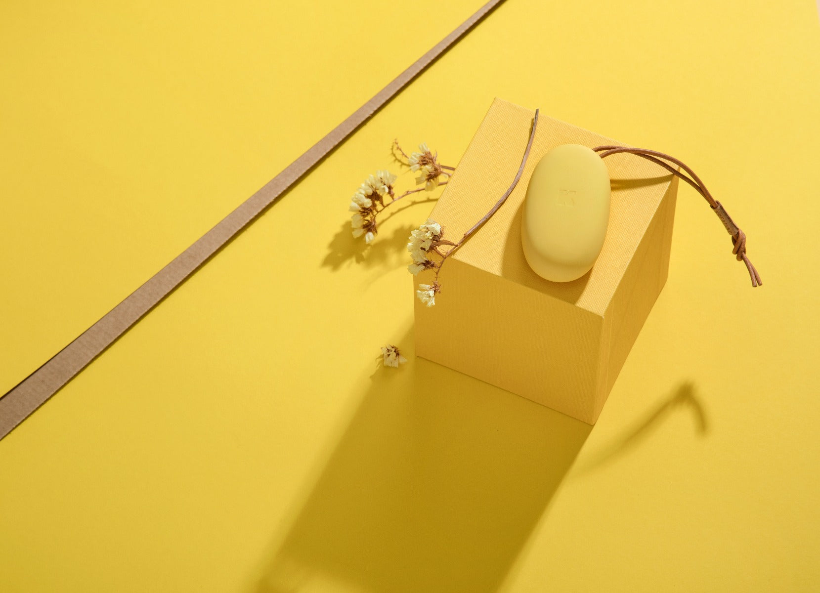 KREAFUNK Tocharge mini powerbank - Yellow - Bahne