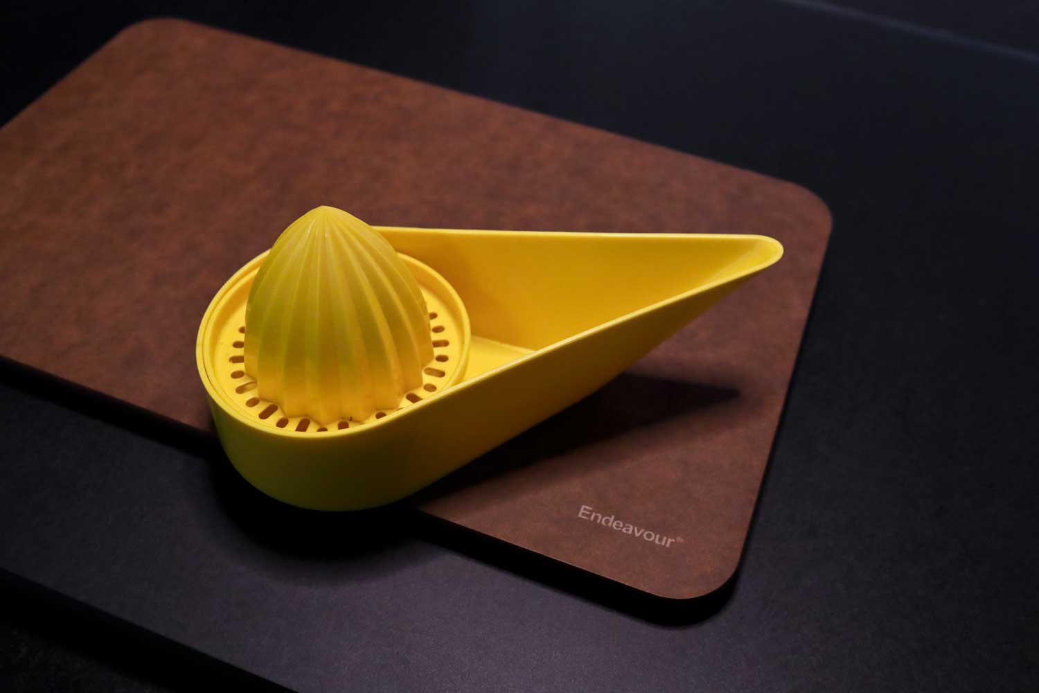 Medium, skærebræt - Brown Black