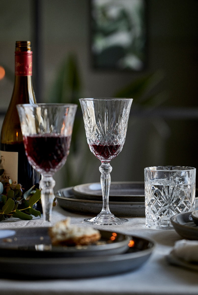 Lyngby Glas Melodia rødvinsglas 4 stk. - 27 cl - Bahne