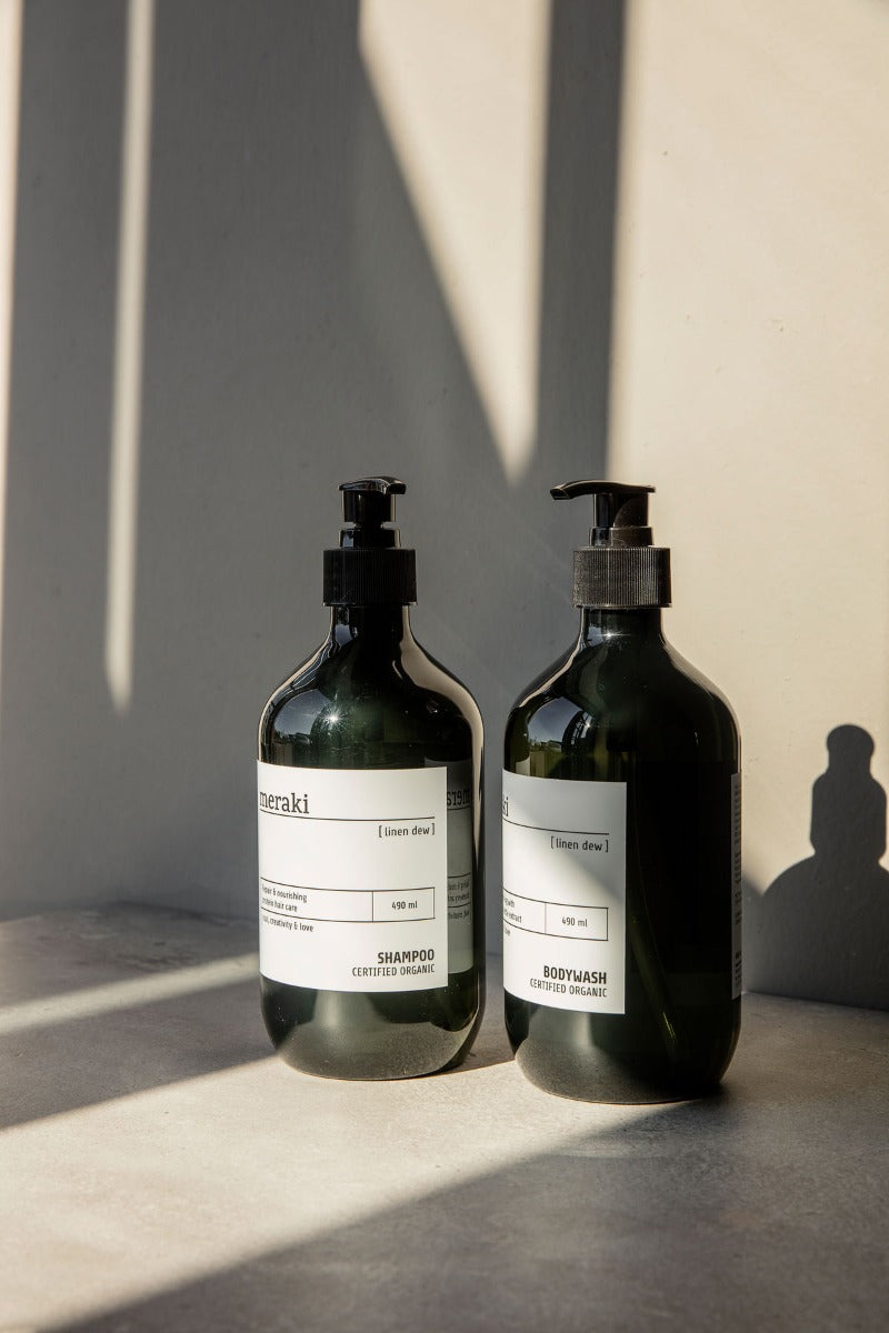 Meraki kropssæbe, Linen dew - 490 ml. - Bahne