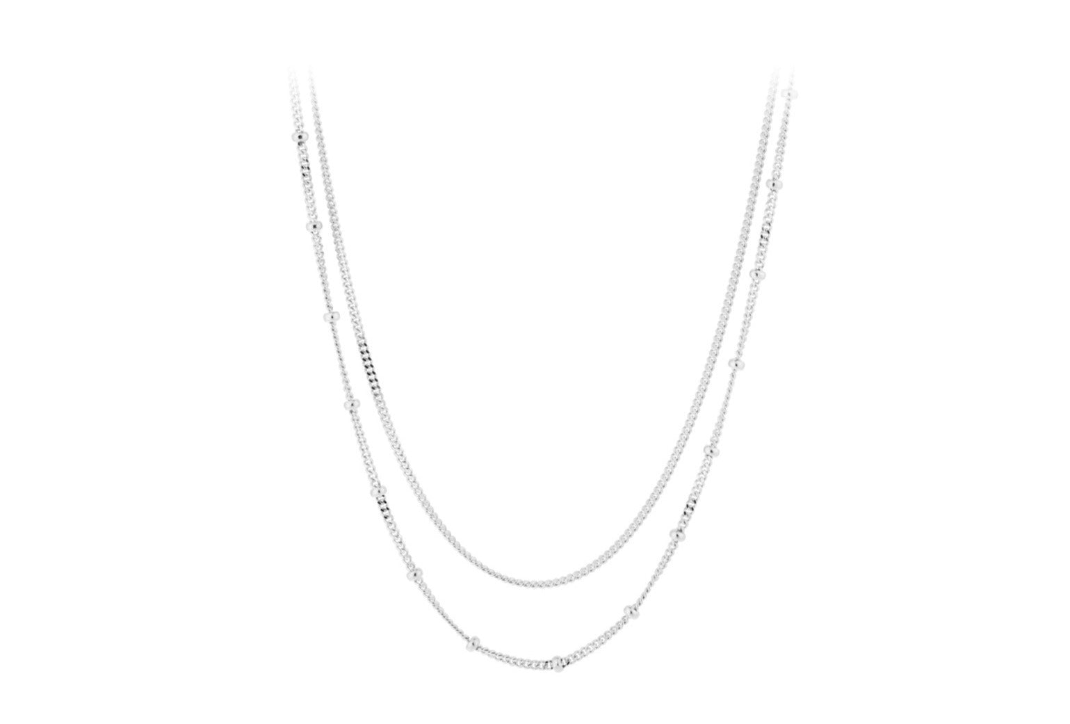 Pernille Corydon Galaxy halskæde - sølv - Bahne