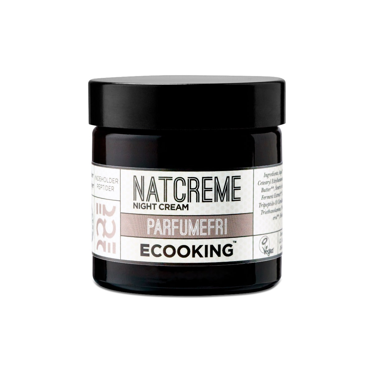 Ecooking parfumefri natcreme - 50 ml. - Bahne