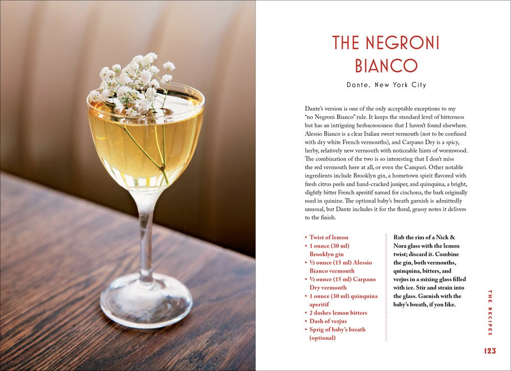 The Negroni book