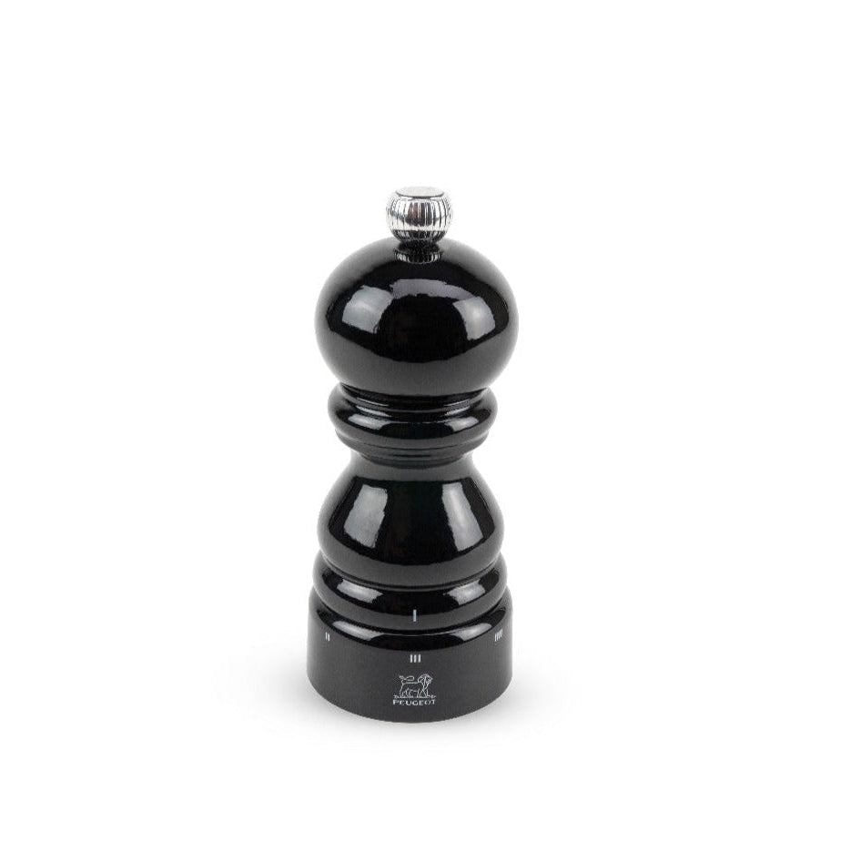 Peugeot Paris us peberkværn, sort lak - 12 cm. - Bahne