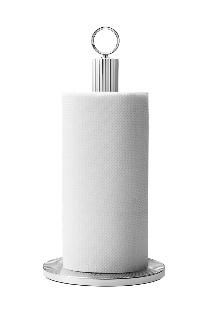 Georg Jensen Bernadotte Køkkenrulleholder - sølvfarvet - Bahne