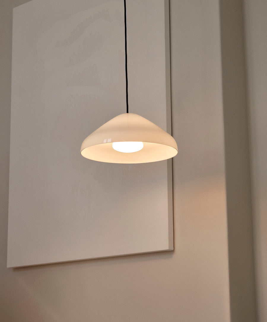 HAY Pao Glass Pendant lampe - hvid - Bahne